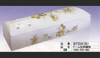 ドーム型刺繍棺（白）